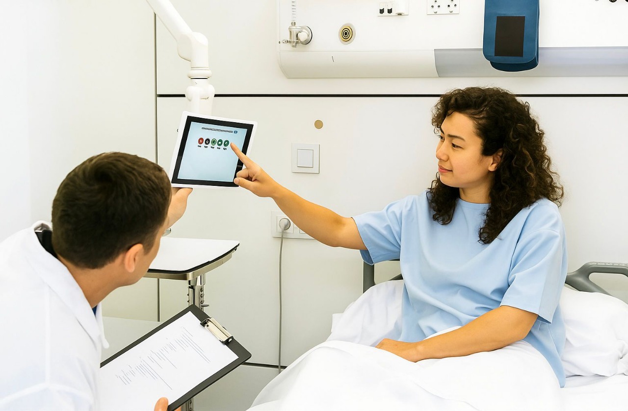Smart Patient Infotainment Remote Assistant